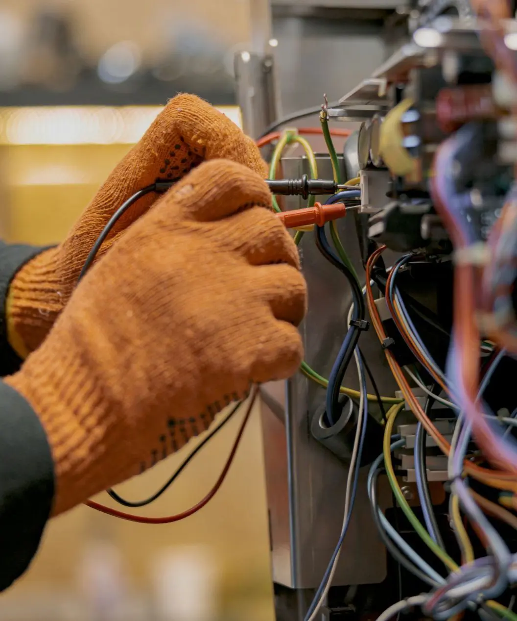 Electrical meter serviced by Shaw Electrical Services